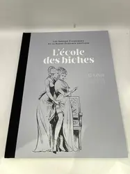 livre les grands classiques de la bande dessinée erotique - l'école des biches (tome 81) - lévis