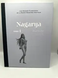 livre les grands classiques de la bande dessinée erotique - nagarya (tome 117) - riverstone