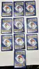 lot de 10 cartes pokemon v/ex