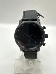 montre mvmt chrono 40 black leather herrenuhr chronograph mit lederband