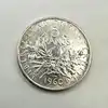 pièce 5 francs semeuse 1960 argent 835 millième 12,01g