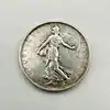 pièce 5 francs semeuse 1963 argent 835 millième 12,01g