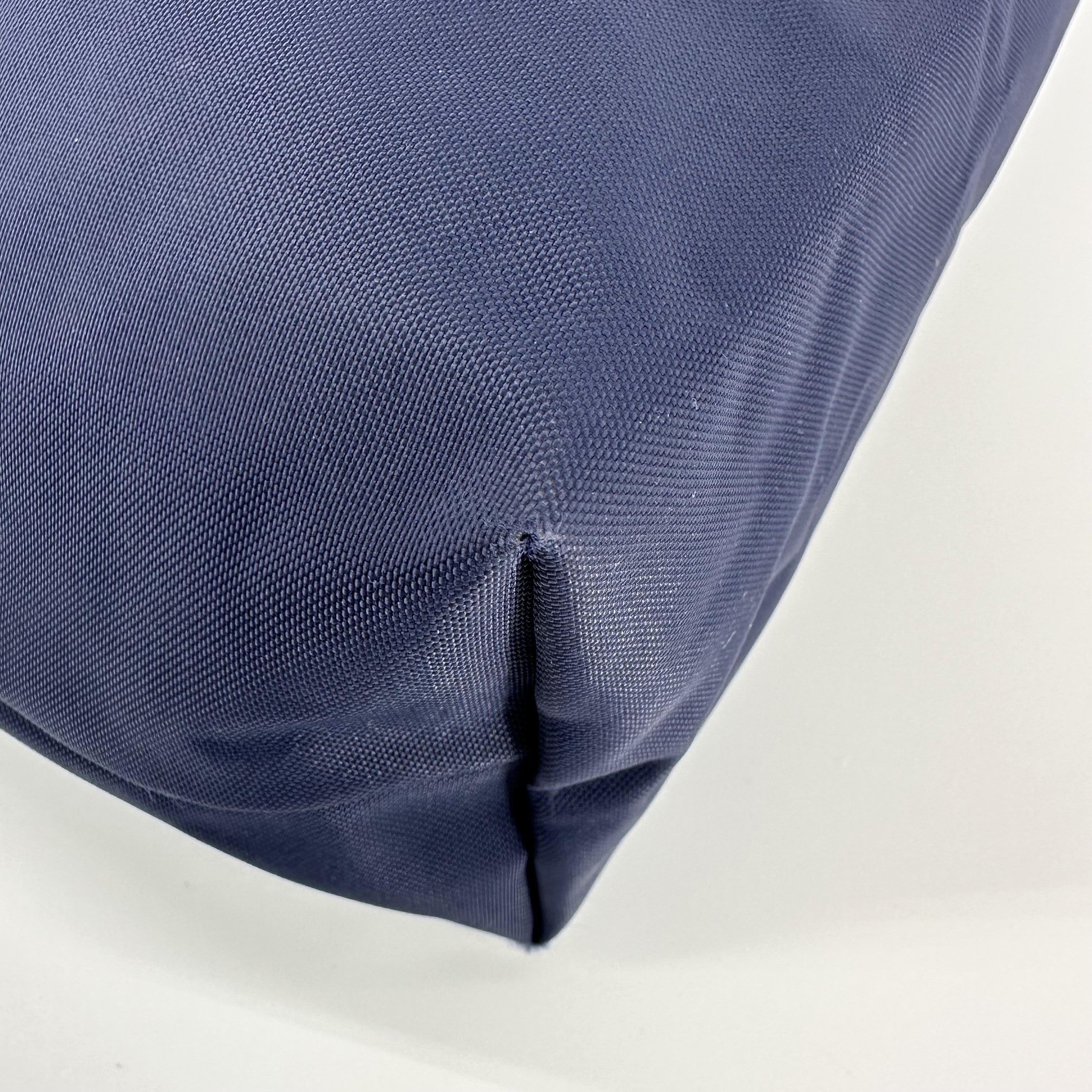 Porte-documents Longchamp le pliage en toile bleu 