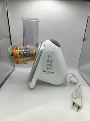 râpe électrique  moulinex fresh express dj753b10 - 200 watt - gris