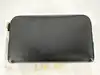 sac à main christian dior caro double pouch en cuir noir à bandoulière