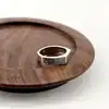 1953100 bague anneau avec motif t60 argent 925 millième (22 ct) 6,56g