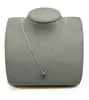 87397645 collier orné d'une pierre verte en forme de goutte d'eau argent 925 millième (22 ct) 2,5g
