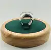 bague en argent bombée t48 argent 925 millième (22 ct) 8,45g