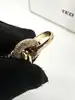 bracelet ted lapidus plaqué or maille fantaisie vintage