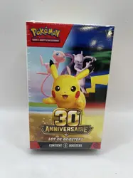 bundle 6 boosters pokémon 30eme anniversaire - 30 ans