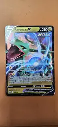 carte pokemon rayquaza v (crz 100) - gd - fr