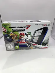 console nintendo 2ds noir/bleu pack mario kart 7