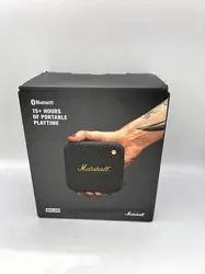enceinte portable marshall willen black & brass
