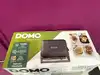 gaufrier 1600 w inox/noir waffle genius - do9219w - domo