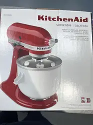 kitchenaid 5kica0wh - accessoire pour machine à glaces - pour robot ménager - pour artisan 5ksm150