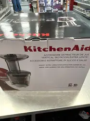 kitchenaid 5ksm1ja centrifugeuse centrifugeuse lente argent