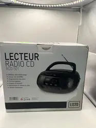 listo rcd - 501 - boombox - 2 watt - noir