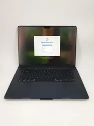 ordinateur portable apple macbook air 15' mqkw3fn/a - mi - 2023 - m2 8 go ram 256 go ssd minuit azerty