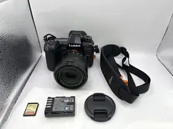 panasonic lumix dc - g9 + g vario, 12 - 60mm, f3.5 - 5.6 asph milc 20,3 mp live mos 5184 x 3888 pixels noir