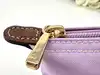 porte-monnaie longchamp le pliage original en toile violet clair