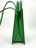 sac azzurra gronchi en cuir lisse vert