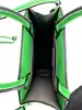 sac azzurra gronchi en cuir lisse vert