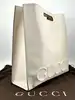 sac gucci cabas modèle soave amore guccification en cuir blanc