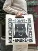 sac gucci cabas modèle soave amore guccification en cuir blanc