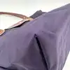 sac longchamp le pliage original m en toile violet