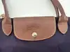 sac longchamp le pliage original m en toile violet