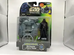 star wars action playset mit figur 69847 - gunner station tie fighter mit darth vader