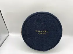 trousse de toilette chanel beauté bleu