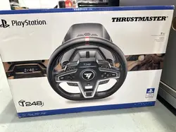 volant + pédalier thrustmaster t248 pour pc/ps2/ps4/ps5