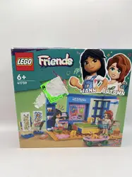 lego friends - la chambre de liann - 41739