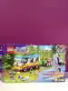lego friends - le camping - car et le voilier de la forêt, jeu d’aventure - 41681