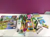lego friends - le camping - car et le voilier de la forêt, jeu d’aventure - 41681