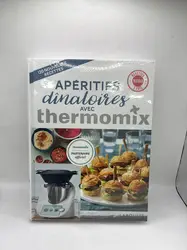 livre apéritifs dînatoires avec thermomix