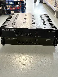 lot 2 ampli ecler hza4-120f + remote ecler mimo54