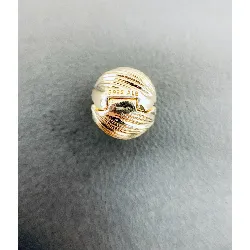 charm pandora clip boule dorée argent 925 millième (22 ct) 3,22g