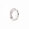 7916500 bague 3 anneaux argent 925 millième (22 ct) 1,66g