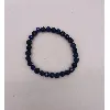 brpi bracelet elastiqué boules lapis lazuli