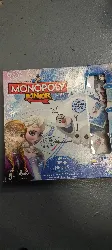 jeu hasbro - monopoly junior la reine des neiges