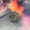 bague argent motif noir argent 925 millième (22 ct) 6,81g