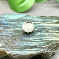 charm pandora essence blanc argent 925 millième (22 ct) 1,46g