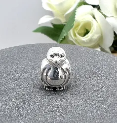 charm pandora pingouin argent 925 millième (22 ct) 3,36g