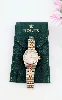 montre automatique rolex lady oyster perpetual date en or et acier diamètre 26mm