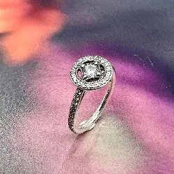 bague pandora argent timeless cerlce vintage et oxyde de zirconium argent 925 millième (22 ct) 3,15g