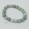 brpi bracelet élastiqué en pierre jade d12mm