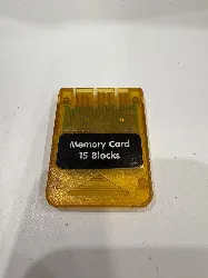 carte mémoire 1 mb (15 blocs) pour sony playstation 1 (psx), psone, compatible ps2