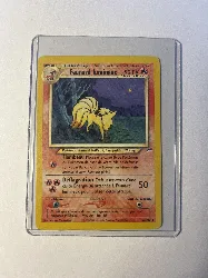 carte pokémon feunard lumineux 50/105 -fr